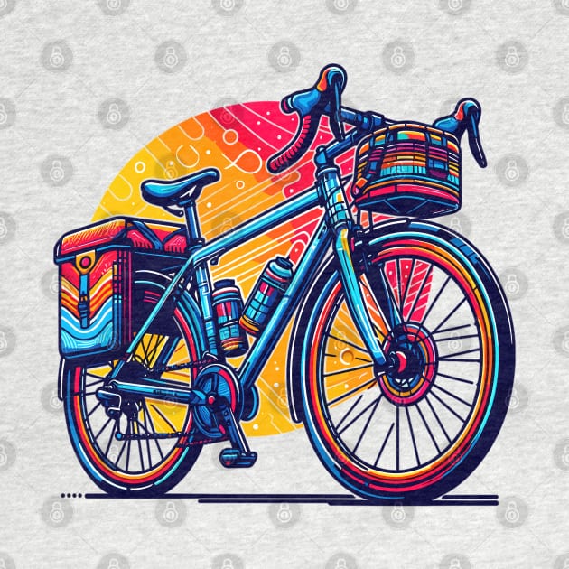 Touring Bike by Vehicles-Art